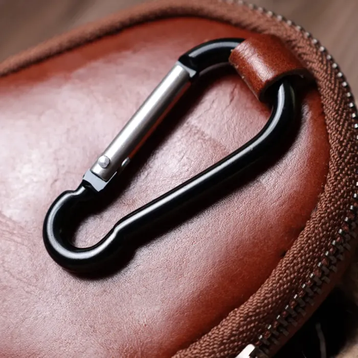 Компактний гаманець для монет із натуральної шкіри Vintage 15080 Коричневий