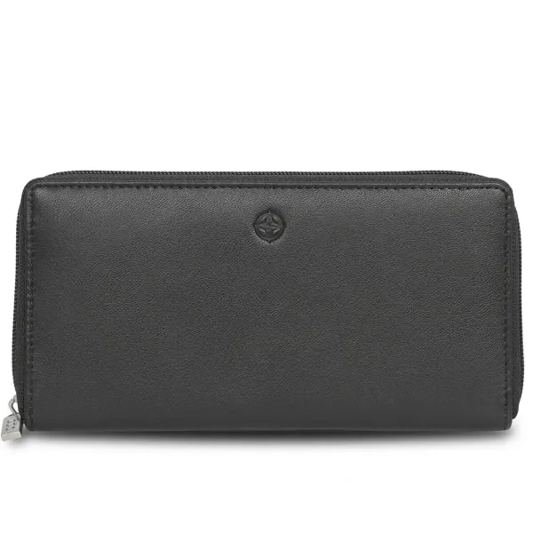 Жіночий гаманець Tony Perotti з натуральної шкіри Cortina 5059 nero (90263) Чорний