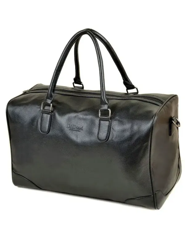 Сумка Мужская Дорожная иск-кожа DR. BOND 8715 black
