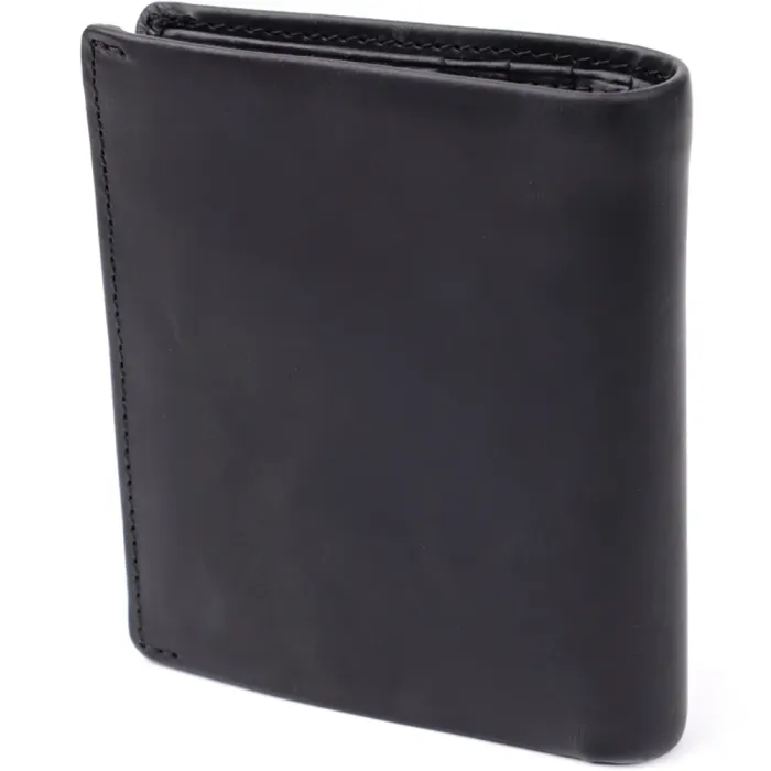 Чоловічий вертикальний гаманець з матової натуральної шкіри Tony Perotti 20832_1 (1165 nero) Чорний