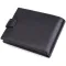 Місткий чоловічий гаманець з натуральної шкіри BOND 22861 Чорний