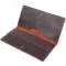 Вертикальний гаманець унісекс із натуральної шкіри Vintage 15083 Коричневий