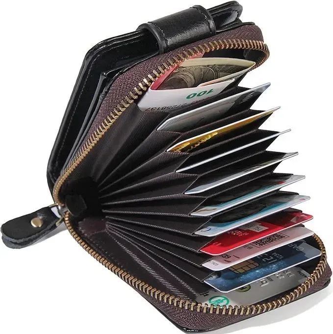 Візитниця Vintage 14504 Чорна