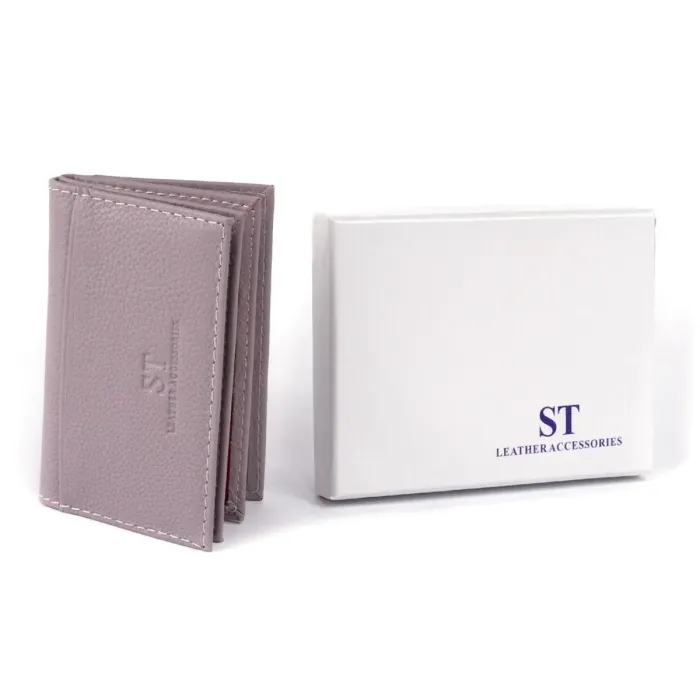 Візитниця-книжка ST Leather 19216 Лілова
