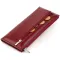 Горизонтальний тонкий гаманець зі шкіри ST Leather 19326 Бордовий