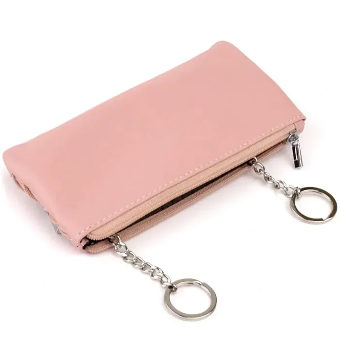 Ключниця-гаманець з кишенькою жіноча ST Leather 19353 Рожева
