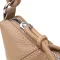 Стильна жіноча напівкругла сумка з натуральної шкіри Vintage 22933 Бежевий