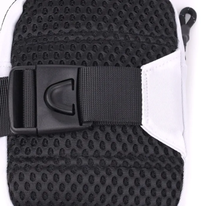 Стильна слінг сумка для подорожей із якісного текстилю Vintage 22867 Білий