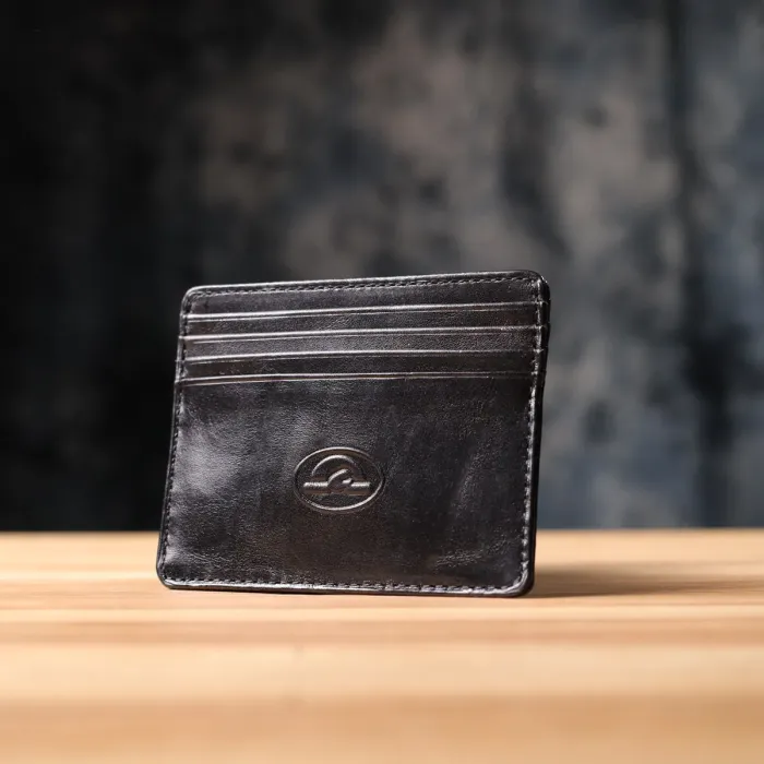 Стильний картхолдер із глянсової натуральної шкіри Tony Perotti 20894_1 (2236 nero) Чорний