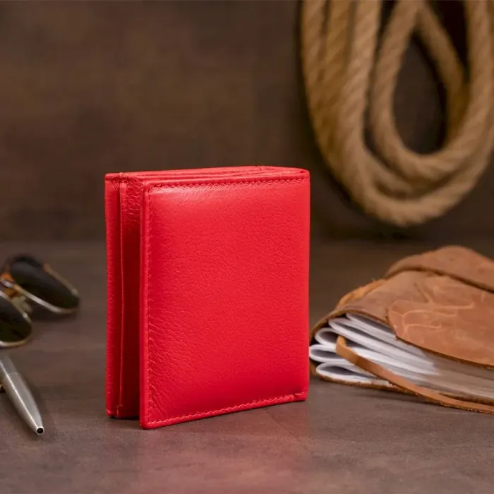Компактний жіночий гаманець ST Leather 19259 Червоний