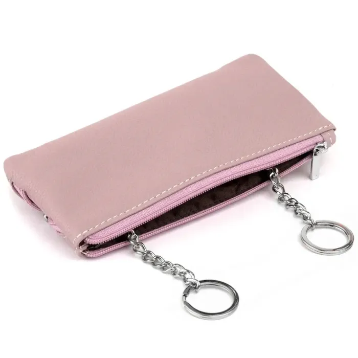 Ключниця-гаманець з кишенькою унісекс ST Leather 19350 Лілова