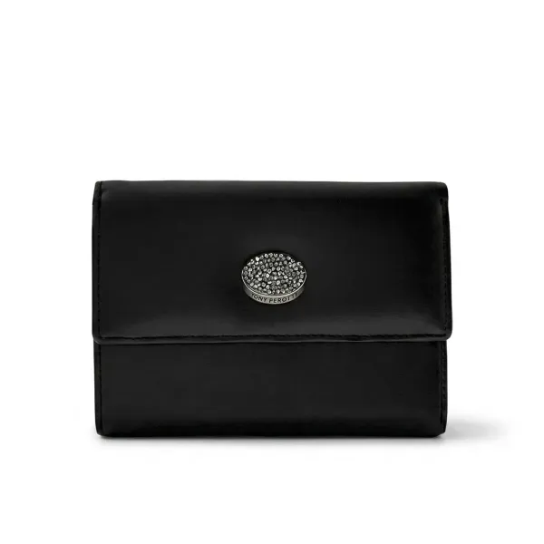 Жіночий гаманець Tony Perotti Swarovski 500N nero (90017) Чорний