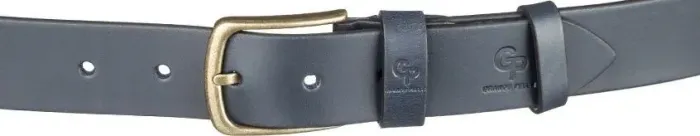 Ремень мужской Grande Pelle 11056 под джинсы Синий