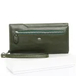 Жіночий гаманець Classic шкіряний Dr.Bond WMB-2M dark-green
