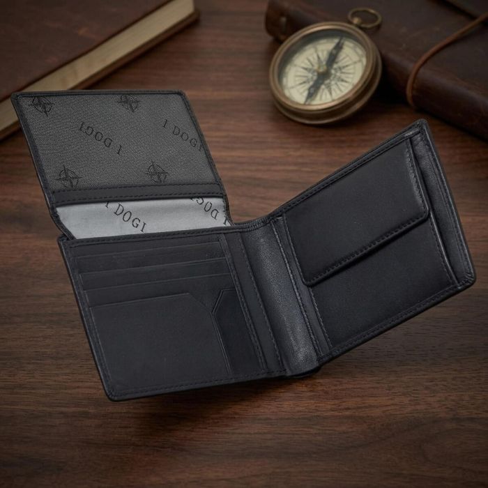 Чоловіче портмоне Tony Perotti з натуральної шкіри Cortina 5051 nero (90115) Чорне
