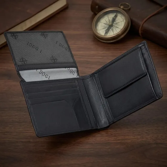 Чоловіче портмоне Tony Perotti з натуральної шкіри Cortina 5051 nero (90115) Чорне