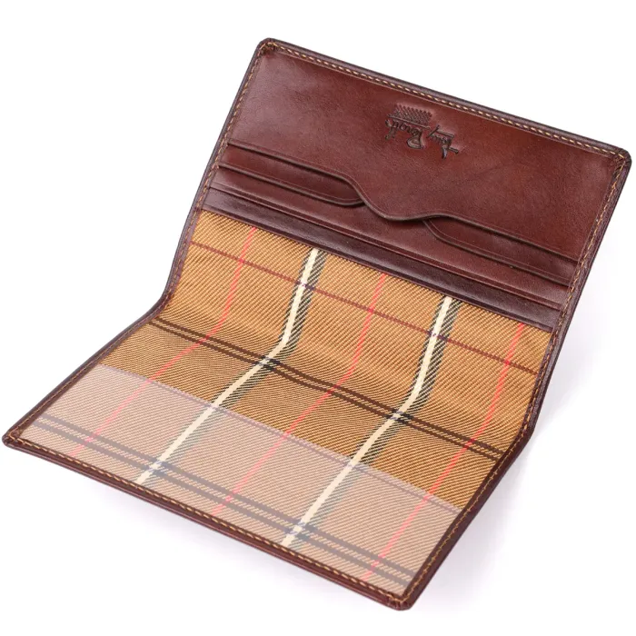 Універсальна обкладинка на паспорт з натуральної глянсової шкіри Tony Perotti 20890_1 (1597 moro) Коричневий