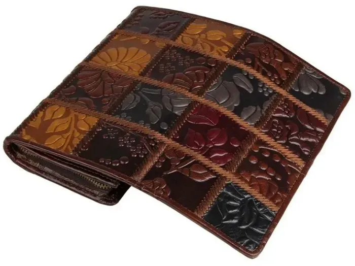 Кошелек женский Vintage 14349 кожаный Коричневый