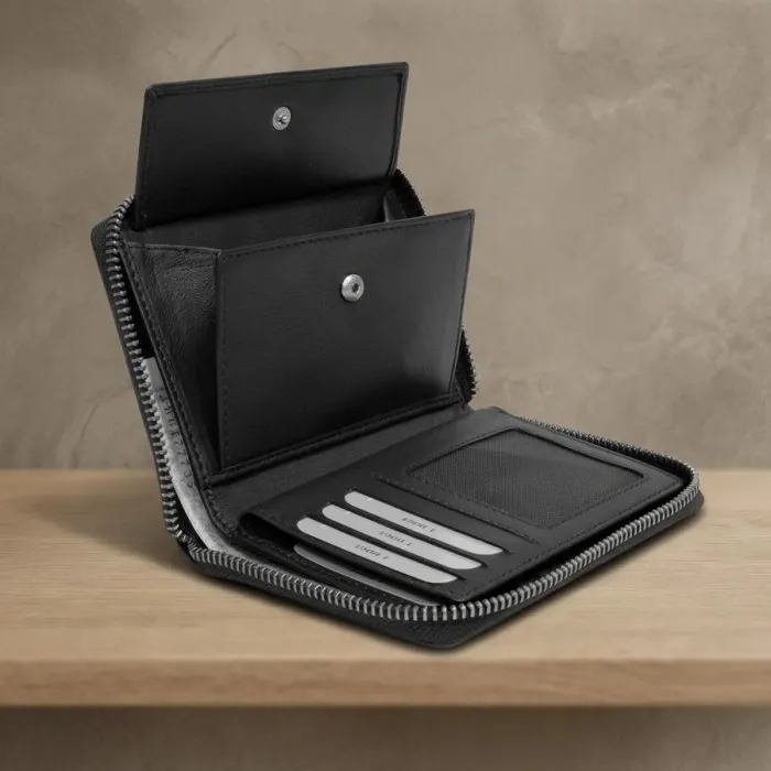 Жіночий гаманець Tony Perotti натуральна шкіра Cortina 5086 nero (90275) Чорний