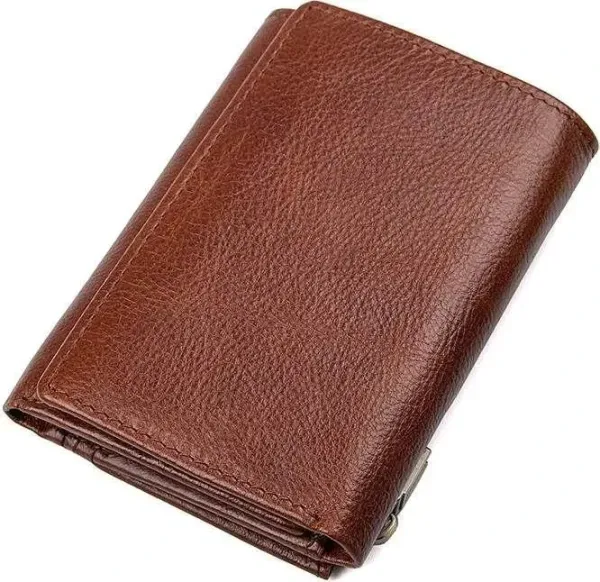 Гаманець Vintage 14511 шкіряний Коричневий