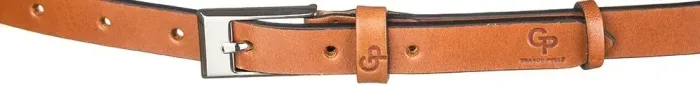 Якісний жіночий ремінь Grande Pelle 11073 Коричневий