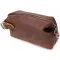 Чоловіча барсетка у вінтажному стилі з натуральної шкіри Vintage 15109 Коричневий