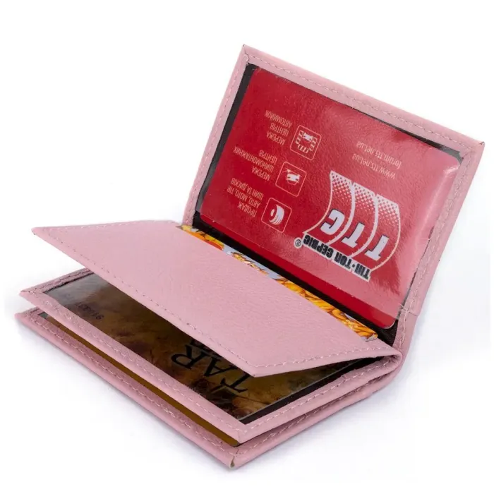 Візитниця-книжка ST Leather 19220 Рожева