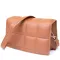 Горизонтальна м'яка сумка зі шкірозамінника Vintage 14909 Коричнева