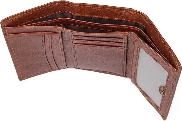 Гаманець Vintage 14511 шкіряний Коричневий