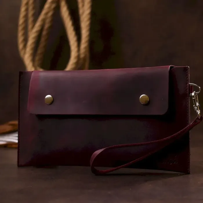 Урожай жіночий тревел-косметичка Shvigel 16429 Бордовий