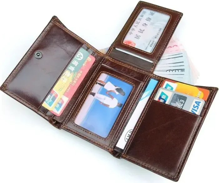 Гаманець Vintage 14464 Коричневий