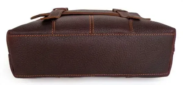 Сумка чоловіча Vintage 14060 шкіра Коричнева