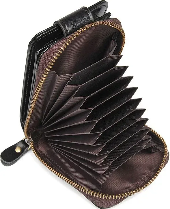 Візитниця Vintage 14504 Чорна