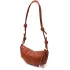 Напівкругла сумка жіноча з натуральної шкіри Vintage 22934 Коричневий