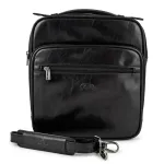 Чоловіча шкіряна сумка Tony Perotti Italico 7058 nero (90634) Чорна