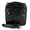 Чоловіча шкіряна сумка Tony Perotti Italico 7058 nero (90634) Чорна