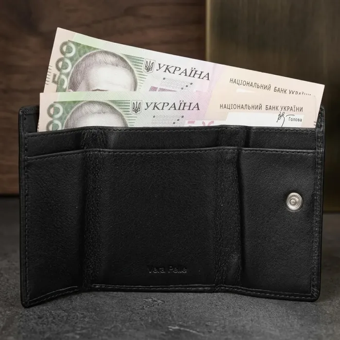 Жіночий гаманець Tony Perotti натуральна шкіра Cortina 5056 nero (90260) Чорний