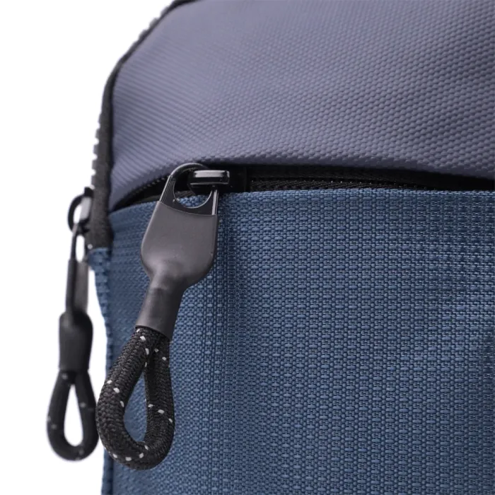 Чоловіча слінг сумка для подорожей з якісного текстилю Vintage 22870 Синій