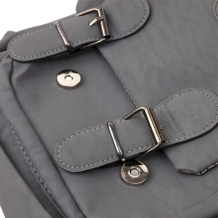 Жіночий рюкзак з нейлону Vintage 18714 Сірий