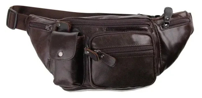 Сумка Vintage 14431 шкіра Коричнева