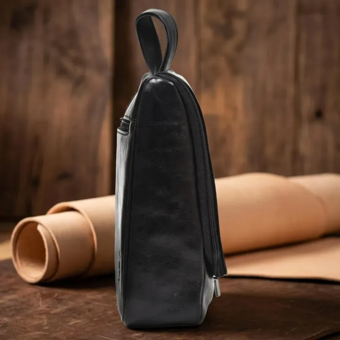 Чоловіча косметичка Tony Perotti Italico 8220 nero (90568) Чорна