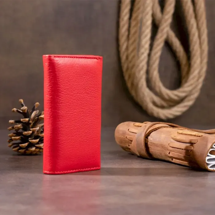Ключниця-гаманець жіноча ST Leather 19222 Червона