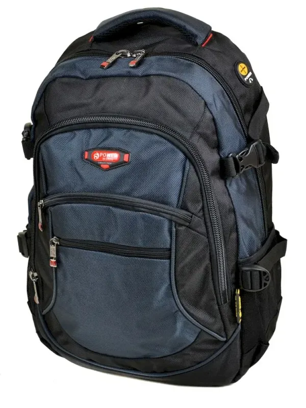 Рюкзак Міський нейлон Power In Eavas 9617 black-blue
