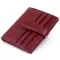 Кошелек-визитница на хлястике с кнопкой женский ST Leather 19231 Бордовый