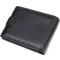 Місткий чоловічий гаманець горизонтального формату з натуральної шкіри ST Leather 23090 Чорний
