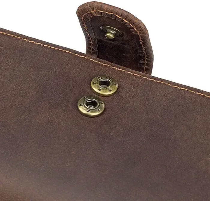 Кредитниця Vintage 14483 вінтажний стиль Коричнева