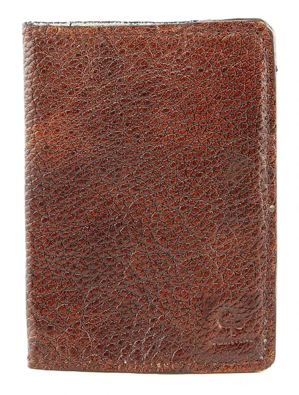 Обкладинка на паспорт GRANDE PELLE 00231 Коричнева шкіра