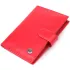 Красива обкладинка на документи для жінок з натуральної шкіри ST Leather 23118 Червоний