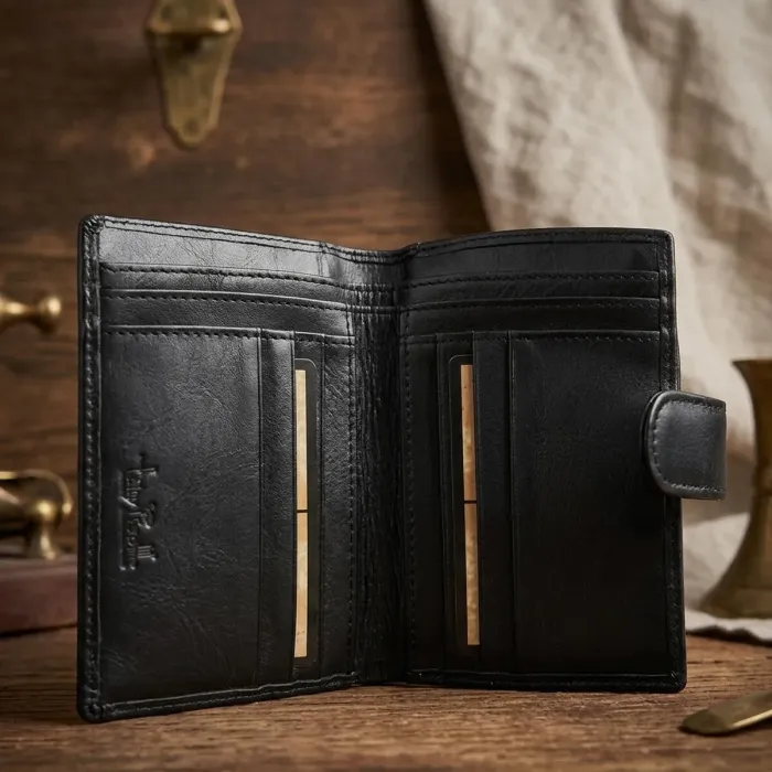 Жіночий гаманець Tony Perotti New Rainbow 1654 nero (90052) Чорний