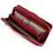 Вертикальний місткий гаманець зі шкіри ST Leather 19307 Бордовий